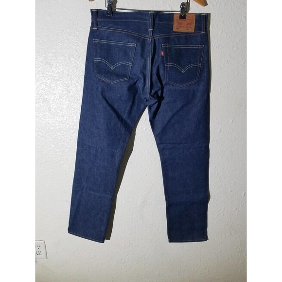 Levi's White Cone Denim Red Line Dark Indigo Jeans men's size 34 W x 32 L USA - Picture 1 of 10